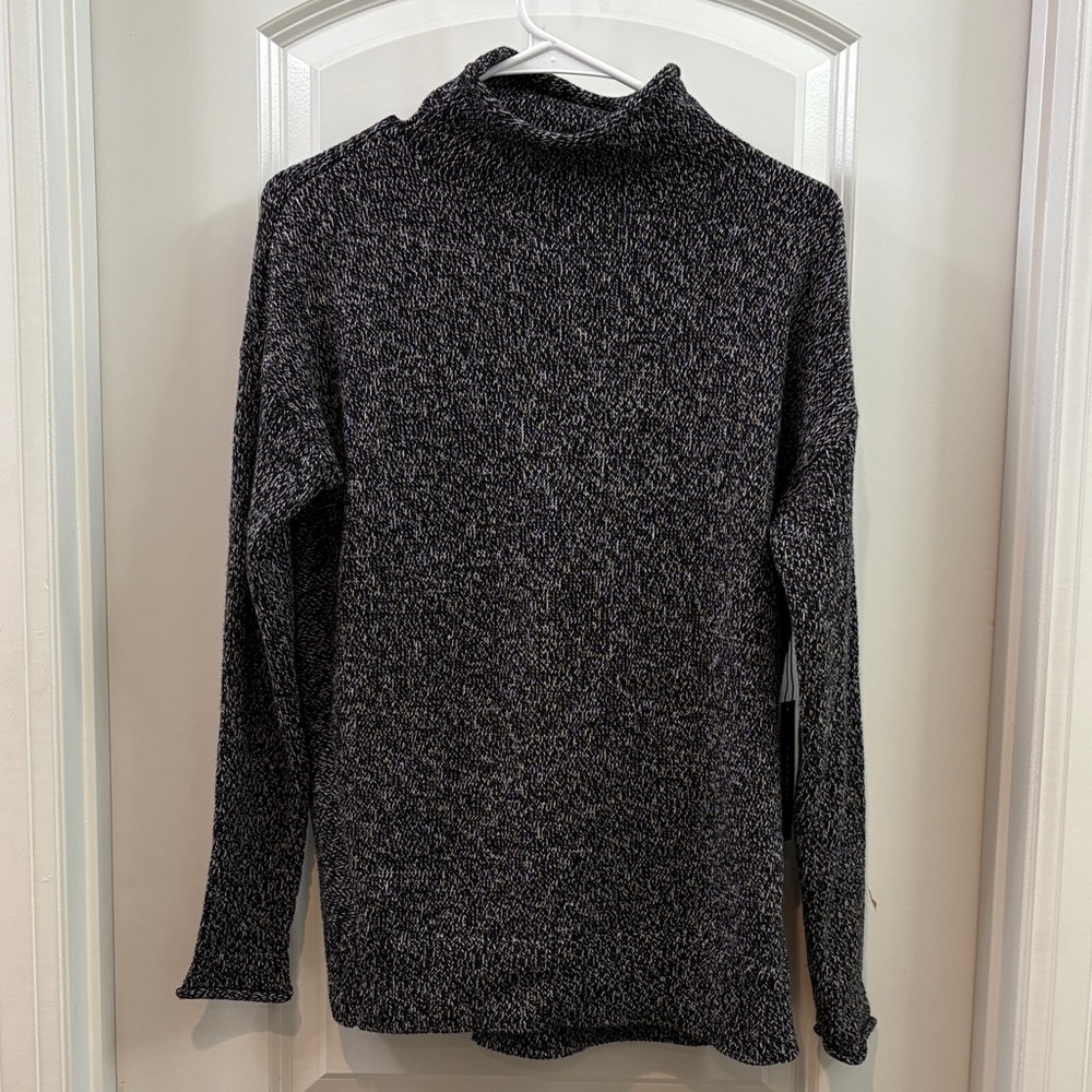 Tahari Charcoal Turtleneck Sweater Brand New with Tag